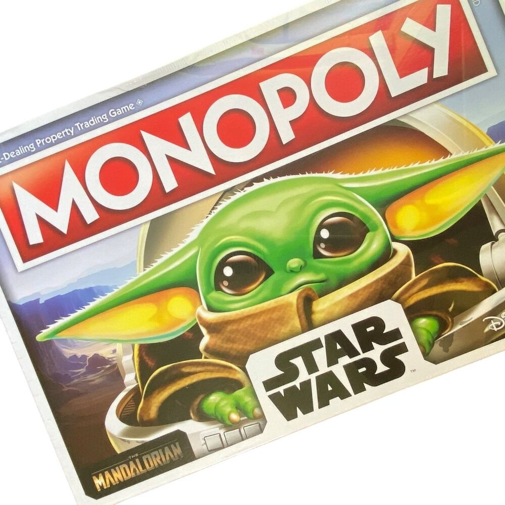 Star Wars The Child Mandalorian Grogu Monopoly Board Game‎ Family Kids Teens